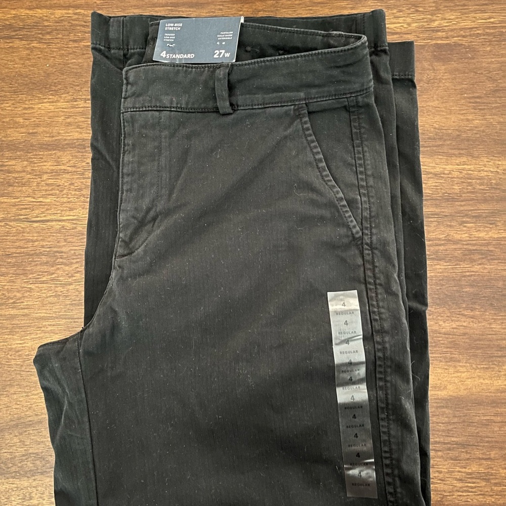 American Eagle Outfitters Black Wide Leg Pants